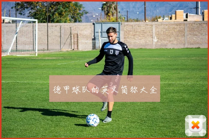 德甲球队的英文简称大全